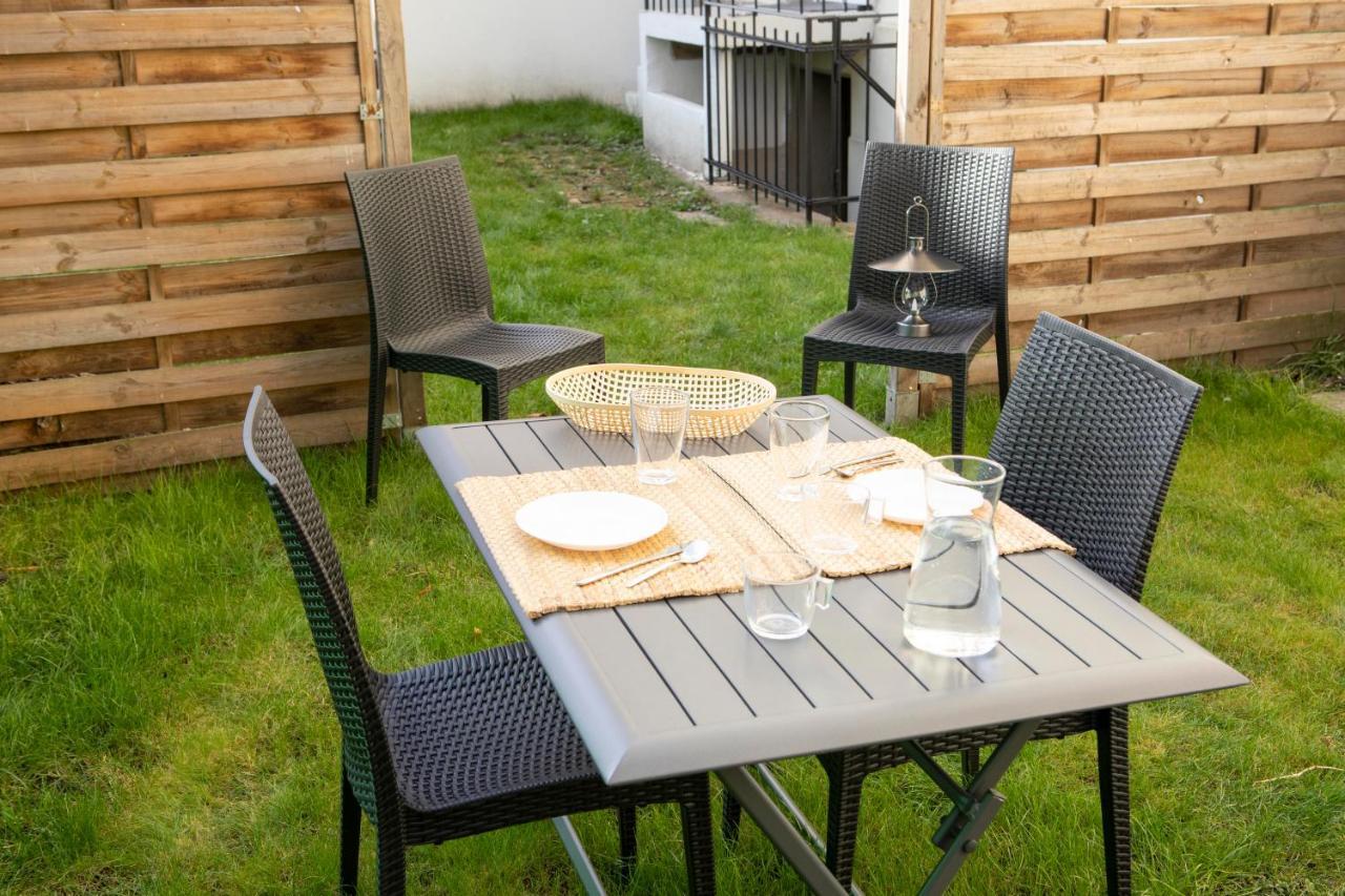 Ferienwohnung Green Appart Le Chene Rouge Avec Jardin Prive Mülhausen Exterior foto