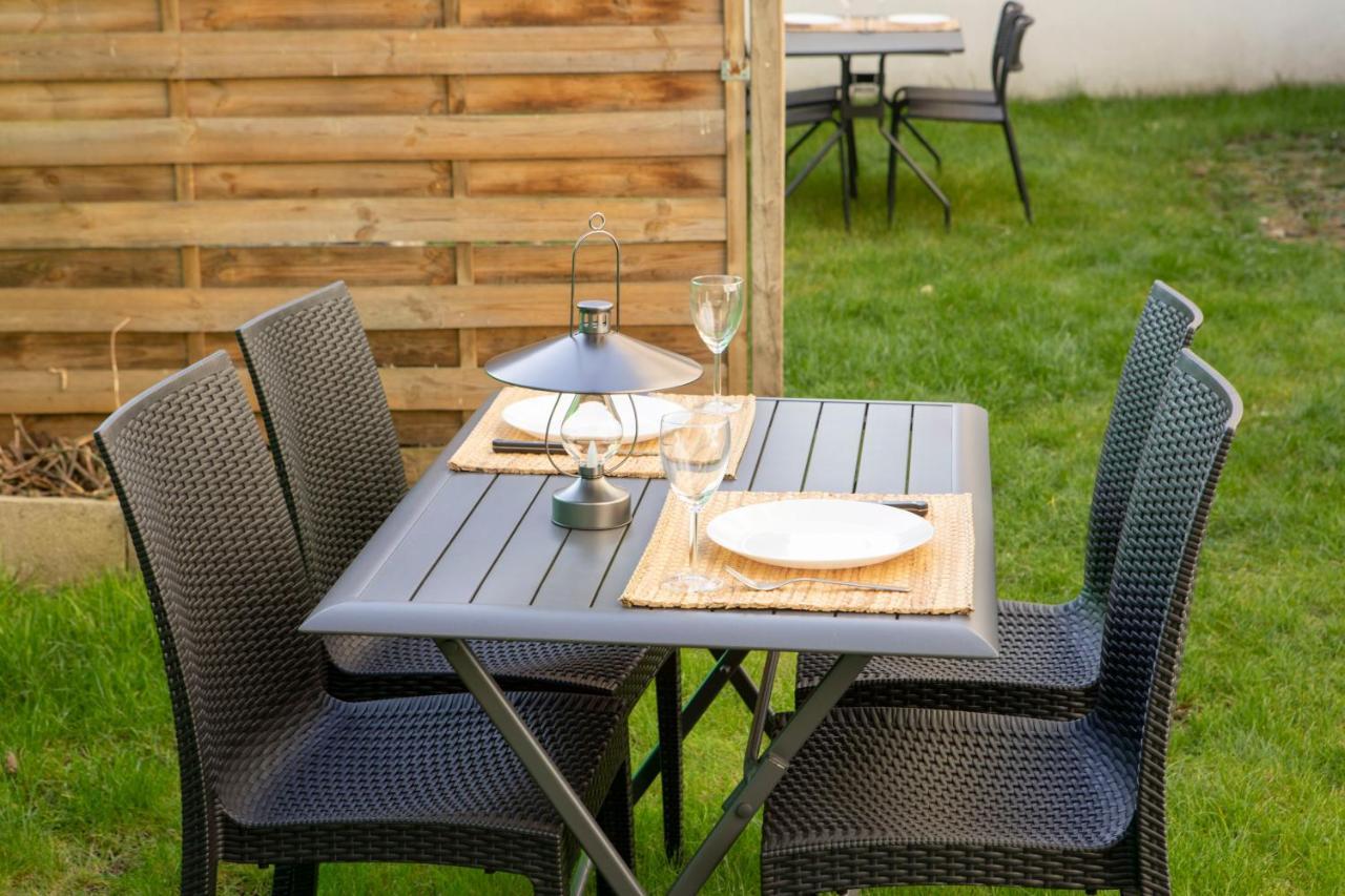 Ferienwohnung Green Appart Le Chene Rouge Avec Jardin Prive Mülhausen Exterior foto