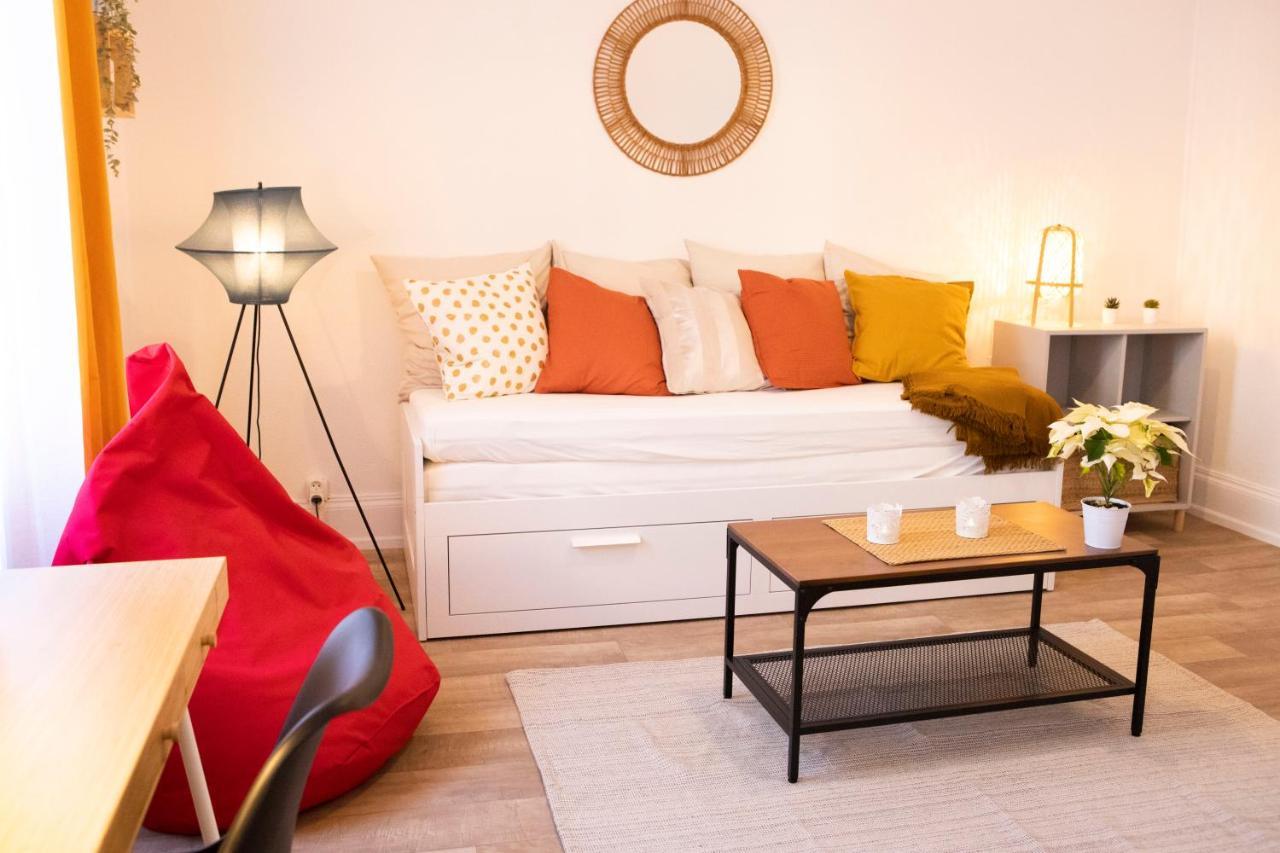 Ferienwohnung Green Appart Le Chene Rouge Avec Jardin Prive Mülhausen Exterior foto