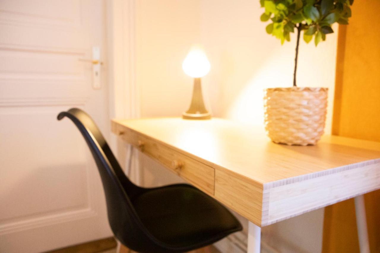Ferienwohnung Green Appart Le Chene Rouge Avec Jardin Prive Mülhausen Exterior foto
